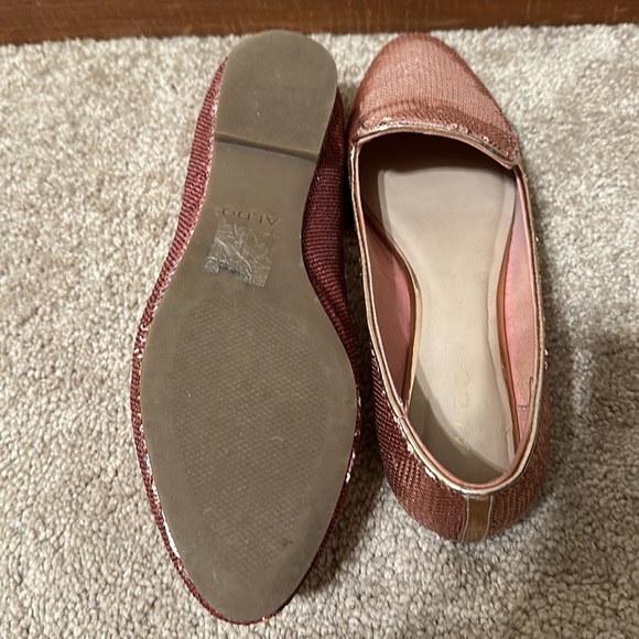 Aldo pink sequin flats - Picture 5 of 7